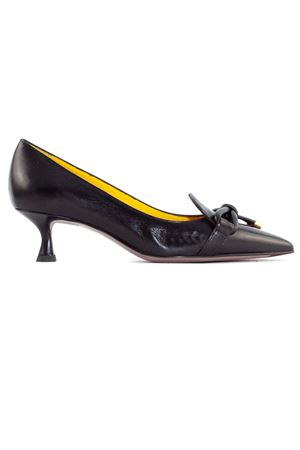 Black leather pumps MARA BINI | T230NERO